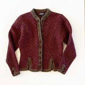 J. Peterman 100% Wool Sweater